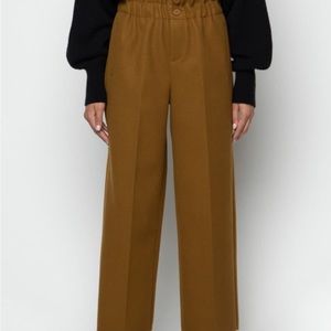 Oak + Fort Trouser in Black- Size Small